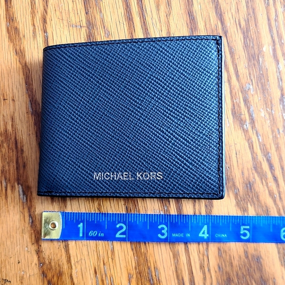 👀50% OFF - NWT‼️ Michael Kors Men's Slim Bi-Fold Wallet - Picture 7 of 8